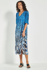 skyline dress print