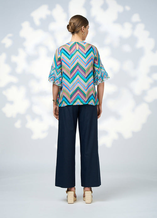 Wanderlust top multi