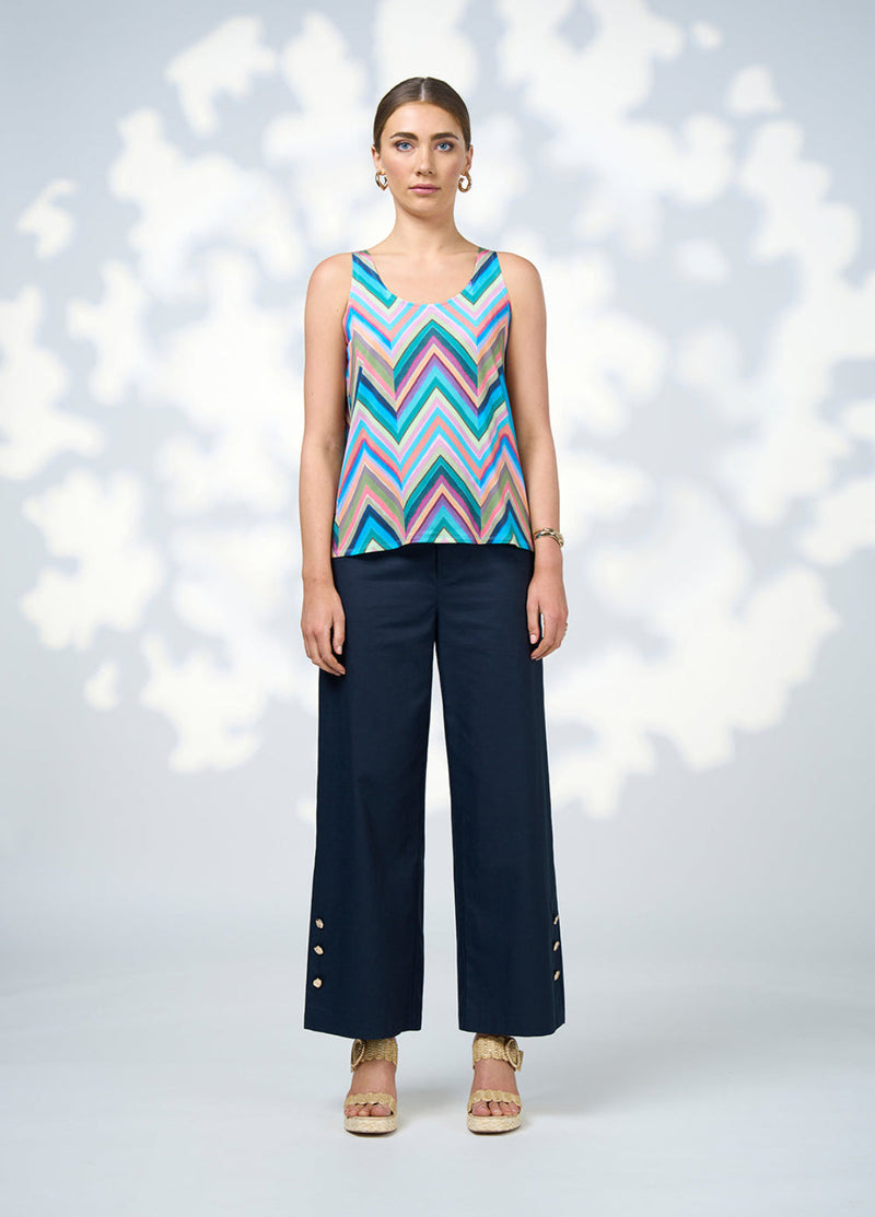 Wanderlust top multi