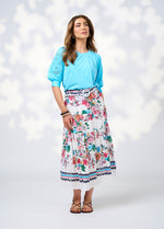 Calli top Aqua