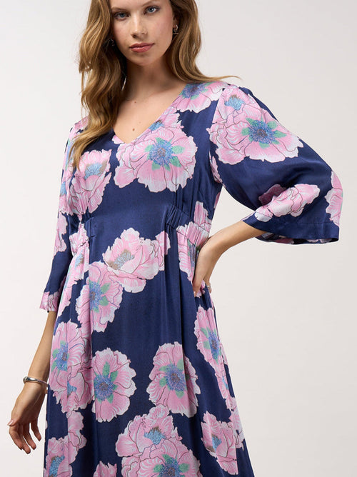 Poetic Dress ink multi