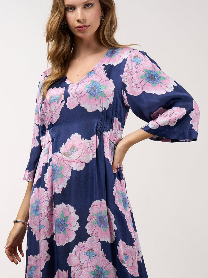Poetic Dress ink multi