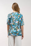 haiku top green multi