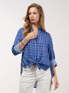 Wavelength shirt cornflower