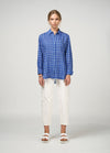 Wavelength shirt cornflower