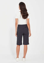 Acrobat rolled short denim marle