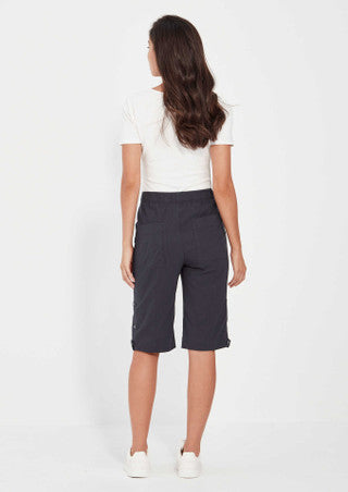 Acrobat rolled short denim marle