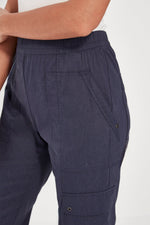 Acrobat rolled short denim marle