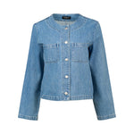 light wash denim