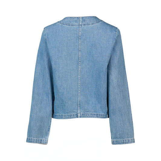 light wash denim