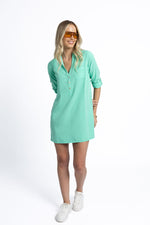 Leni shirt dress green