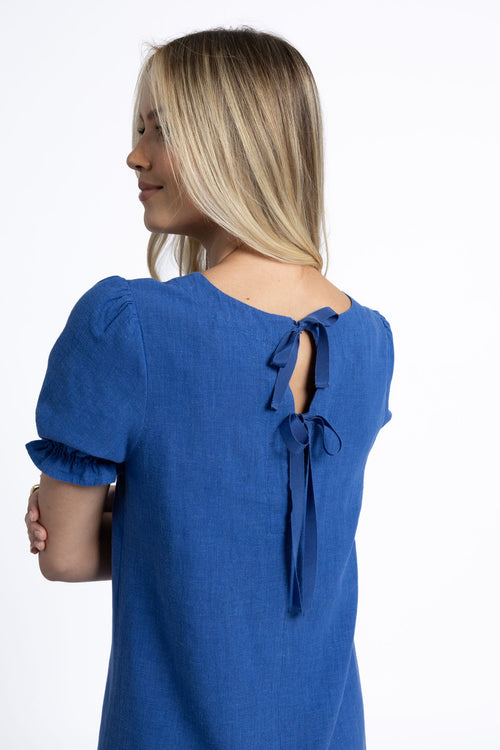 Roayl blue sana shift dress