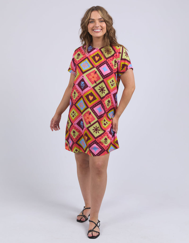 Rhode Dress  geo print