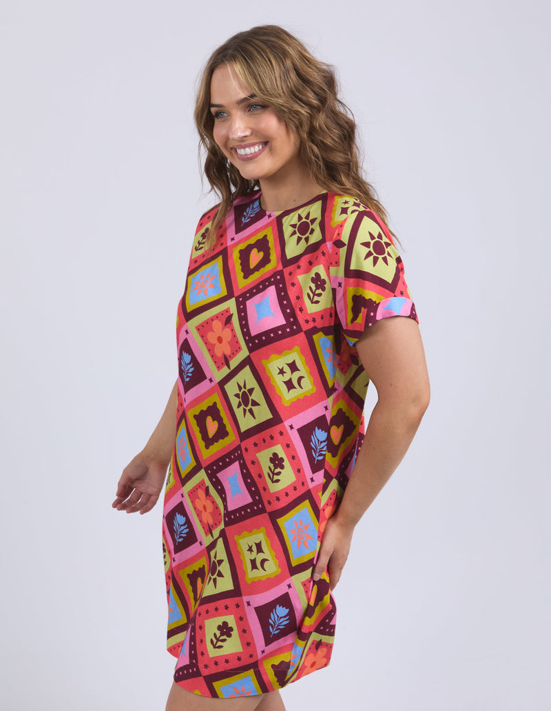 Rhode Dress  geo print