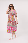 Marissa dress garden print