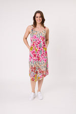 Maddie dress garden print