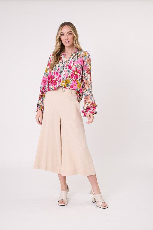 Contessa top garden print