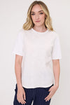 Rosetta linen top white