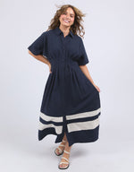 Scarlet Midi Dress Navy