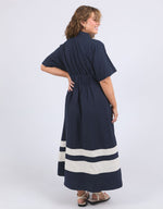 Scarlet Midi Dress Navy