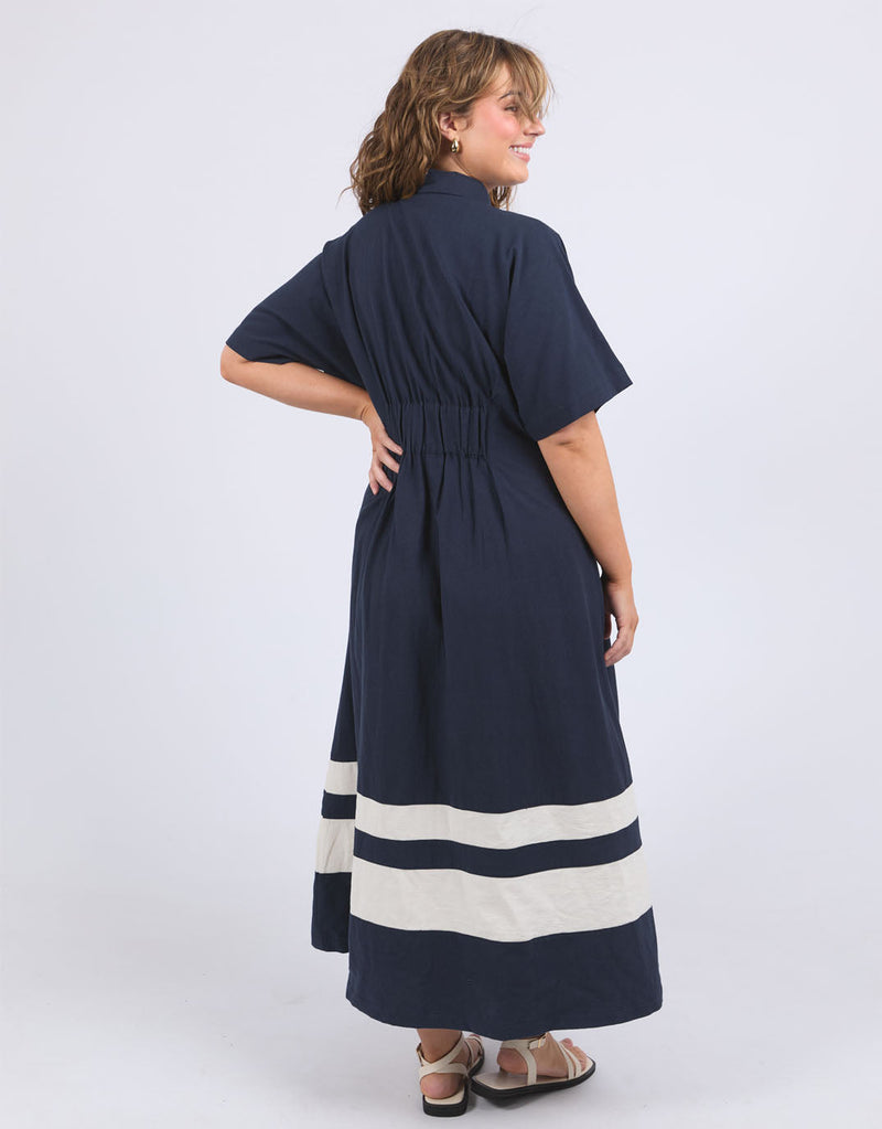Scarlet Midi Dress Navy