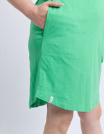 Aiden S/S Dress spring green
