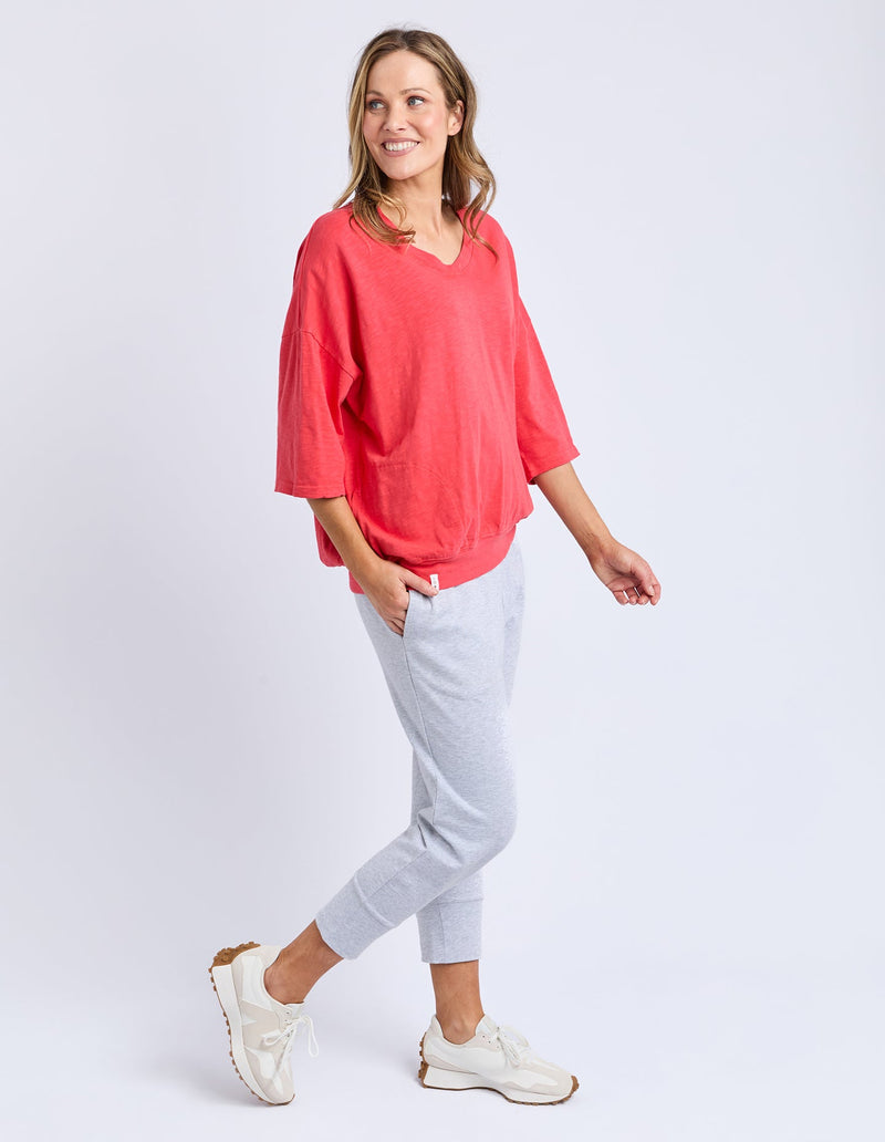 Maize V neck cayene