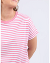Yara stripe S/S tee Rose stripe