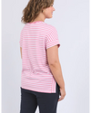 Yara stripe S/S tee Rose stripe
