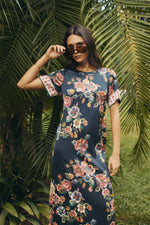 Mystic Rose dress Indigo multi