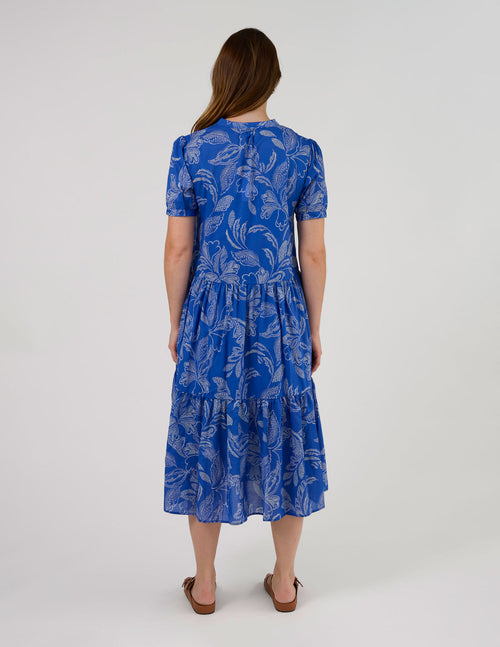 Maxine dress corfu cobalt