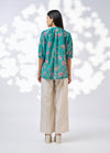 Anaphora top aqua multi