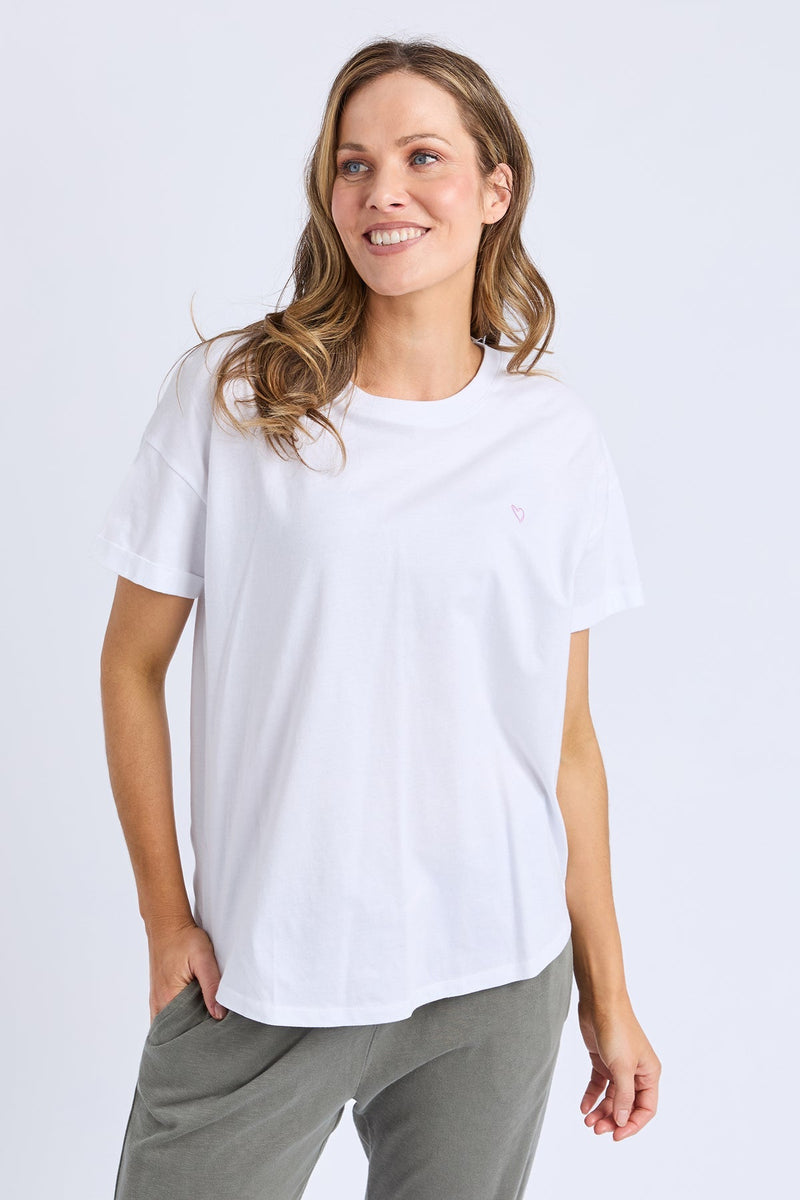 Halli S/S Tee white