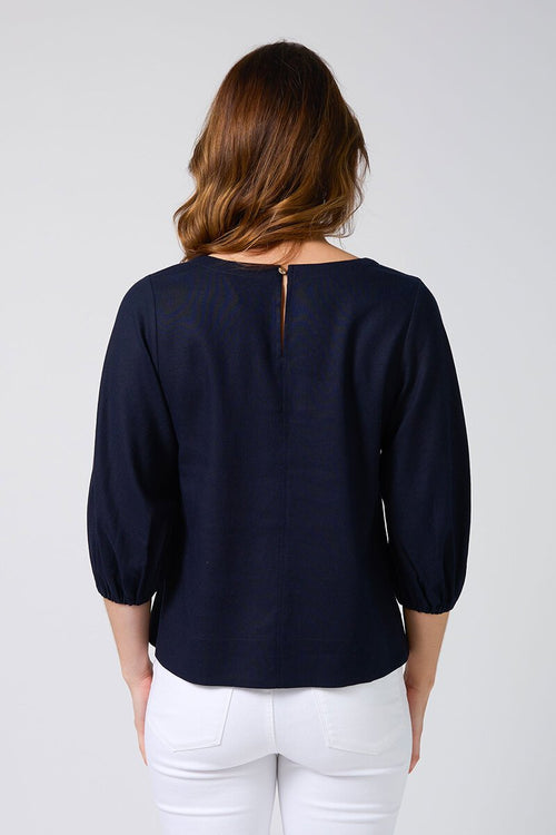 Ursula blouse hampton blue