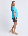 Allison Tee Aqua