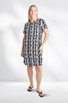 Casa shift dress black