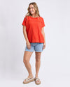 Allison Tee red