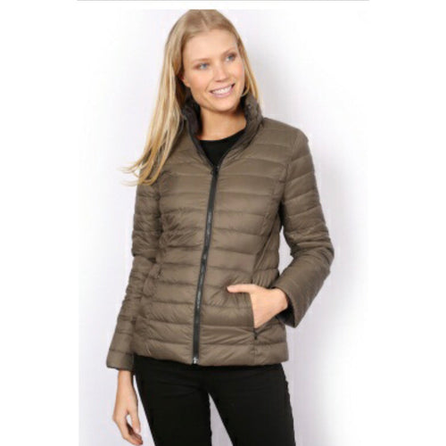 Short pack away Reversible down jacket - By Design Fashions