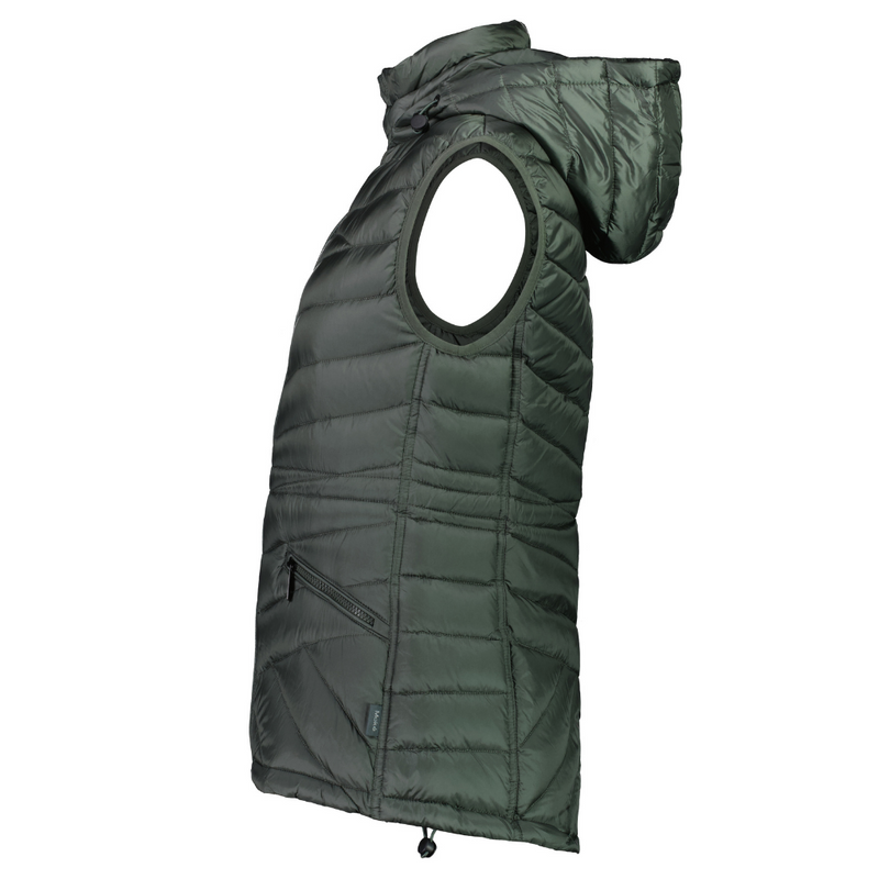 Mary Claire womens vest moss -  Avacado