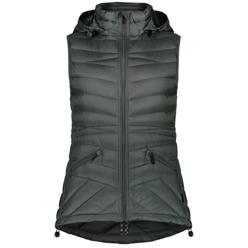Mary Claire womens vest moss -  Avacado
