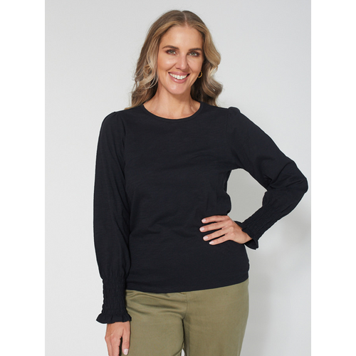Neve Top Black - By Design Fashions