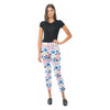 SPRING PRINT PETAL ANKLE PANT - By Design Fashions