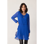 Simmy top and singlet cobalt - By Design Fashions