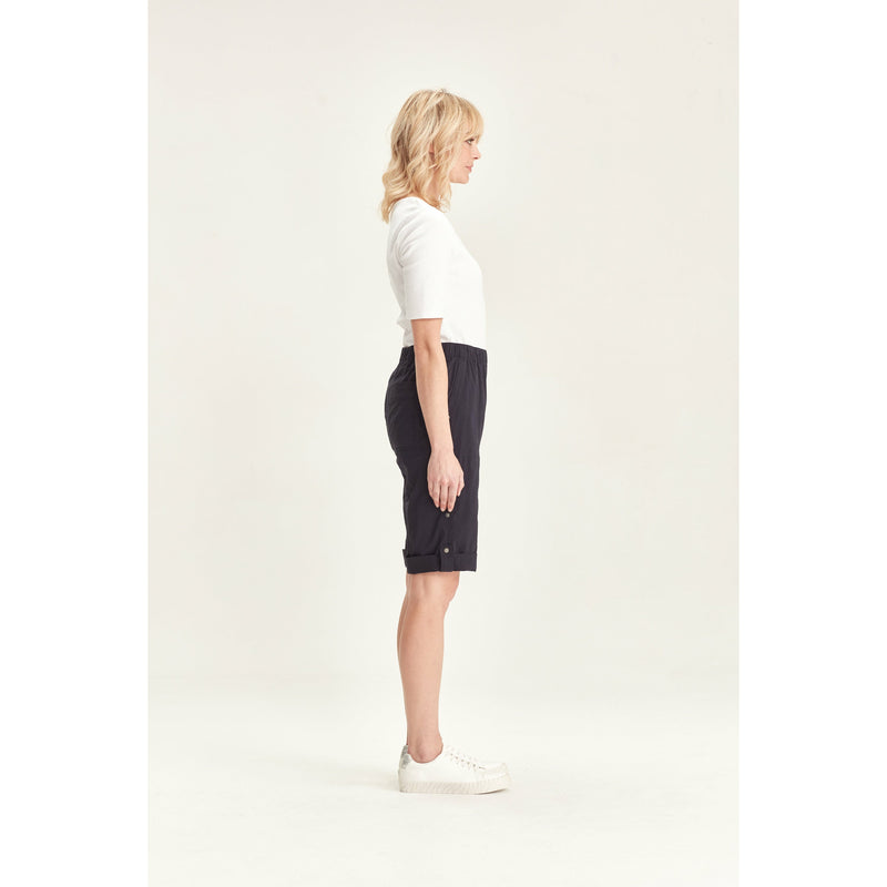 Acrobat Rolled Short French ink - By Design Fashions
